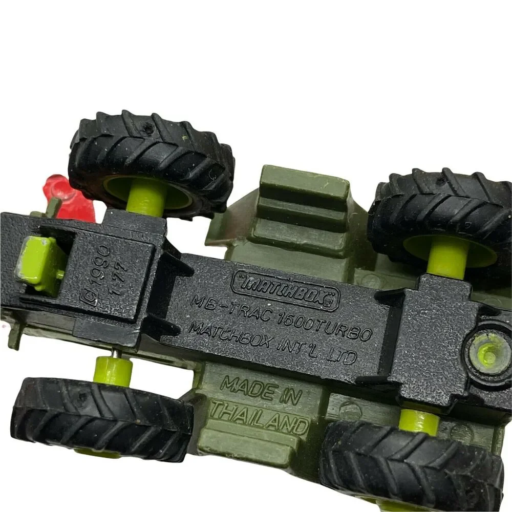 Matchbox John Deere Green Red Yellow Loader Tractor Farm Equipment Toy Lot Of 11